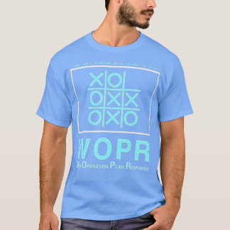 T-shirt WOPR inspiré par les Jeux de guerre