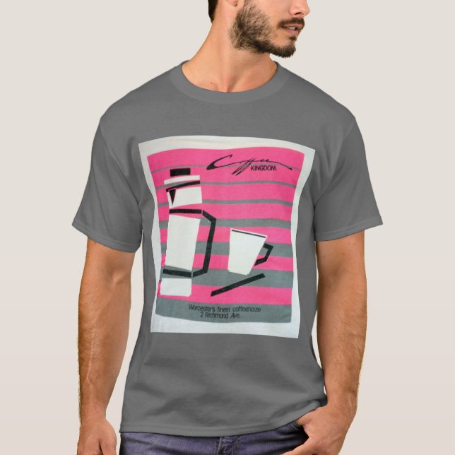 T-shirt Worcester de déficit du royaume du café MA Repro d (Devant)