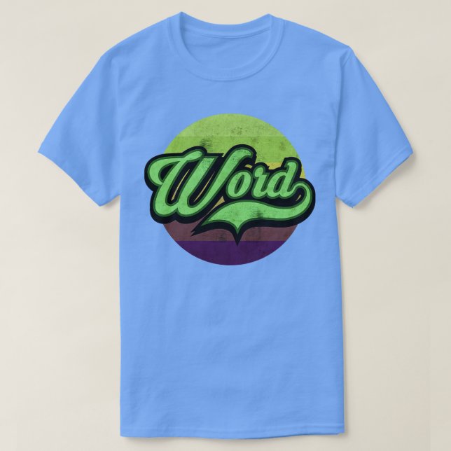 T-shirt Word (Design devant)