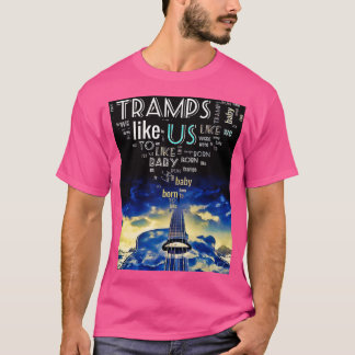 T-shirt Wordart Tramps Comme Nous 2 MursDeFameAust