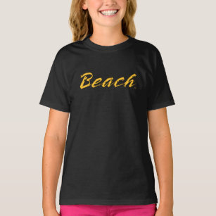 T-shirt Wordmark Beach