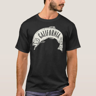 T-shirt Wordmark de poisson en Californie