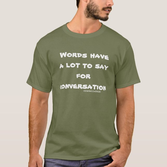 T-shirt Words (Devant)