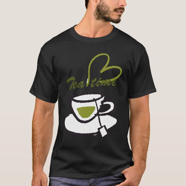 T-shirt Work and life balance Love Tea time Fun   2 (Devant)