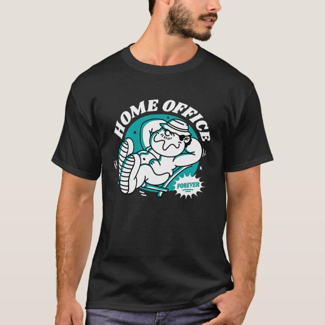 T-shirt Work From Home Employee (Devant)