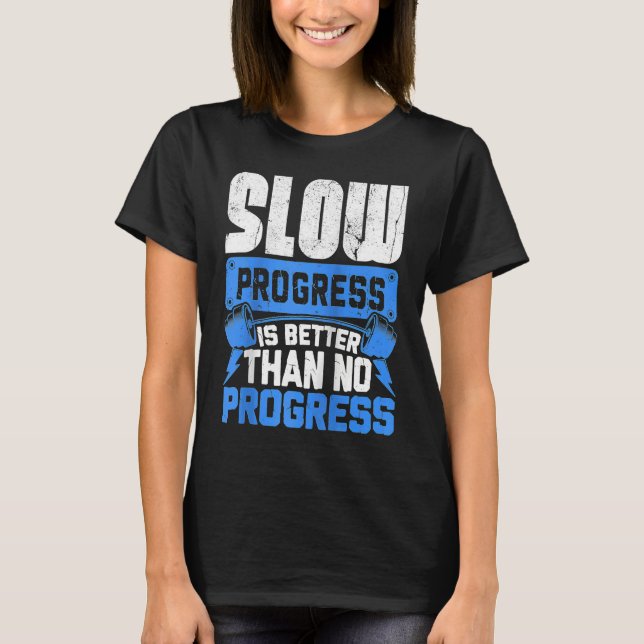 T-shirt Work Hard Motivational Dedicated Gym Progress Exer (Devant)