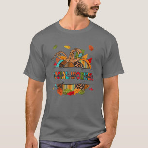 T-shirt Worker social Thankful Grateful Blessed Pumkin Lo