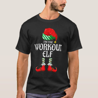 T-shirt workout Elf Group Matching Family Christmas