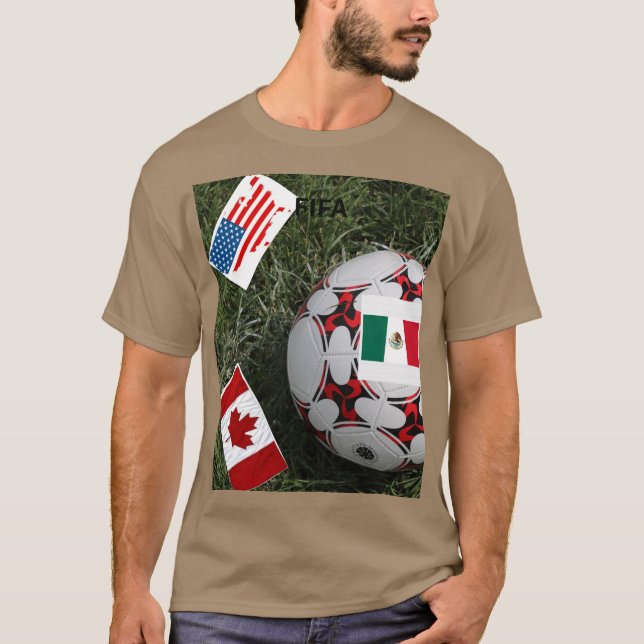 T-SHIRT WORLD CUP FOOTBALL 2026 (Devant)