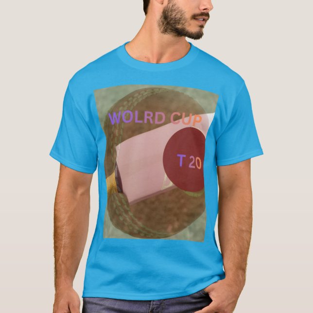 T-SHIRT WORLD CUP T 20 ICC (Devant)