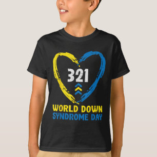 T-shirt World Down Syndrome Day Flèches 321 Sensibilisatio
