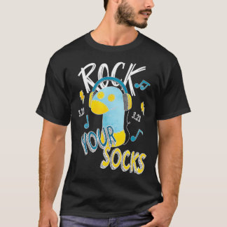 T-shirt World Down Syndrome Day Rock Your Socks Kid Award