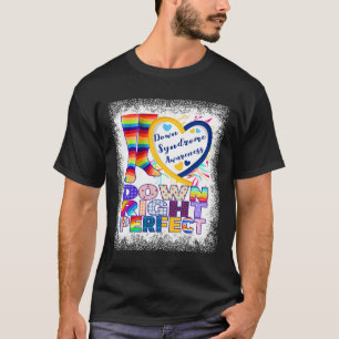 T-shirt World Down Syndrome Day Rock Your Socks T21 Lauréa