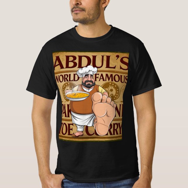 T-shirt world famous Toe Curry (Devant)