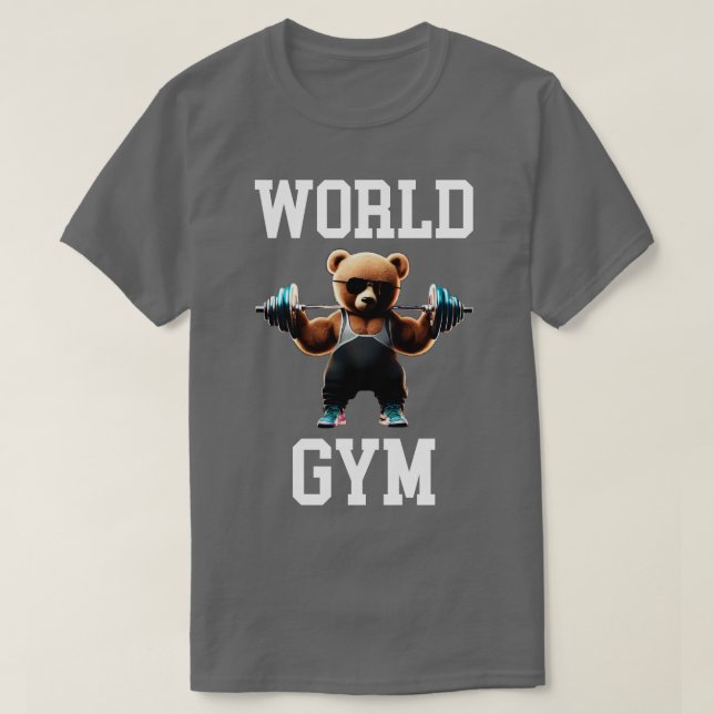 T-shirt World Gym 5 (Design devant)