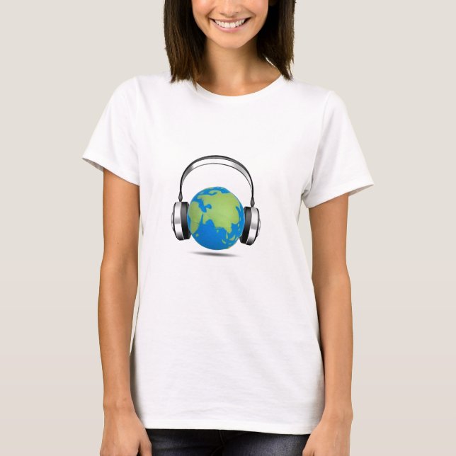 T-shirt World Music (Devant)