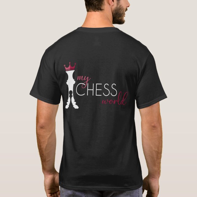 T-shirt World My Chess pour hommes (Dos)
