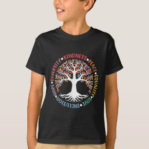 T-shirt World Peace Supporter Retro Femmes Hommes Vêtement