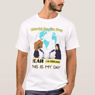 T-shirt World-Radio-Day-WRD-13-février-journée-radio-