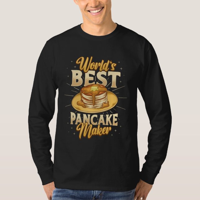 T-shirt World´s Best Pancake Maker  1 (Devant)