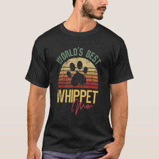 T-shirt World´s Best Whippet Mom