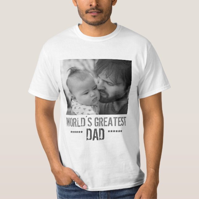 T-shirt World´s meilleur, mondes plus grands (Devant)