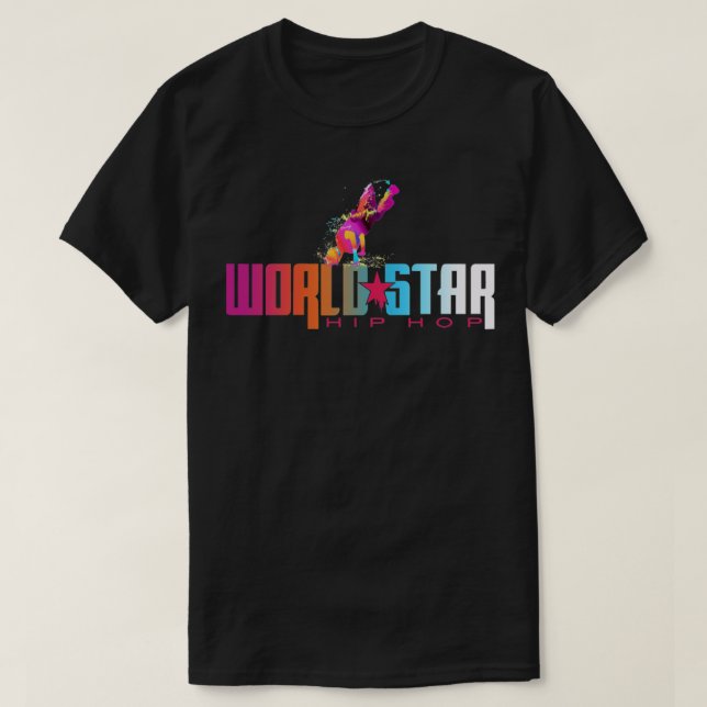 T-shirt world star hip hop wshh trending Classic Essential (Design devant)