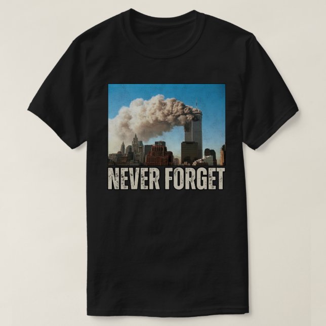 T-shirt World Trade Center Twin Towers (Design devant)