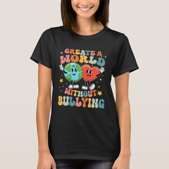 T-shirt World without bullying Teacher Be Kind Unity Day K (Devant)