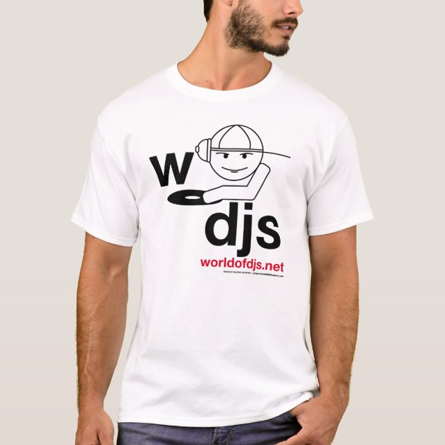 T-shirt Worldofdjs sans manches (Devant)