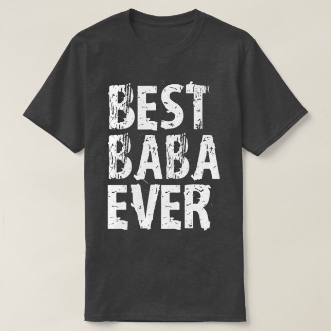 T-shirt Worlds Best Baba Greatest Ever Award Cadeau mignon (Design devant)