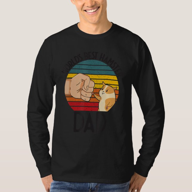 T-shirt World's Best Hamster Dad Costume For Animal Lovers (Devant)