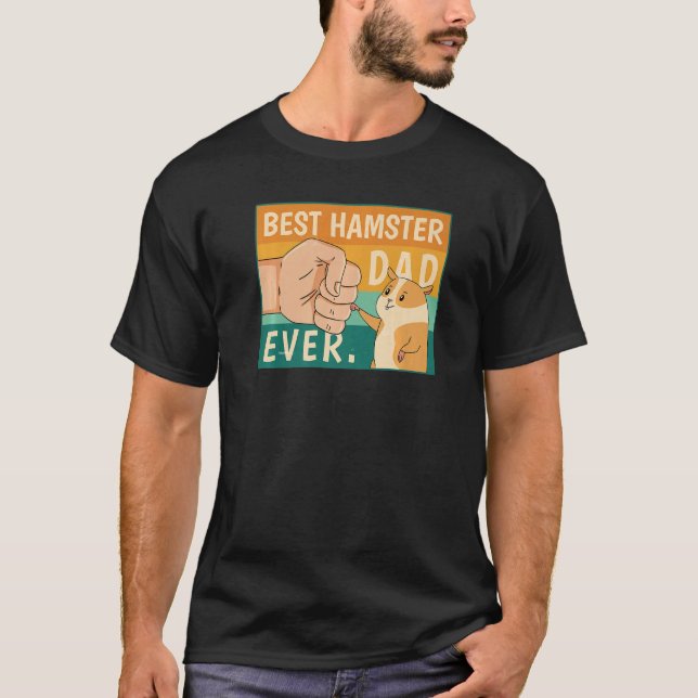 T-shirt World's Best Hamster Dad Costume For Animal Lovers (Devant)