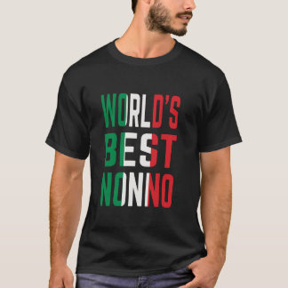 T-shirt World's Best Nonno Grandpa Birthday Father's Day