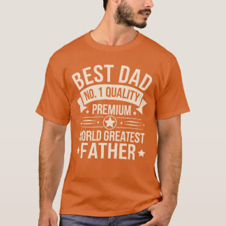 T-shirt Worlds Greatest Father friends