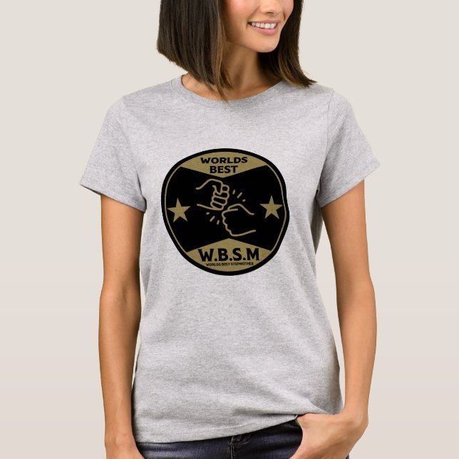 T-SHIRT WORLDS MEILLEUR ÉTAPE MÈRE (Devant)
