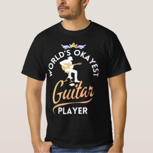 T-shirt WORLD'S OKAYEST GUITAR PLAYER 2