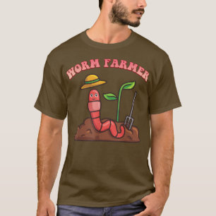 T-shirt Worm Farm Farmer Drôle Citation Sarcastique