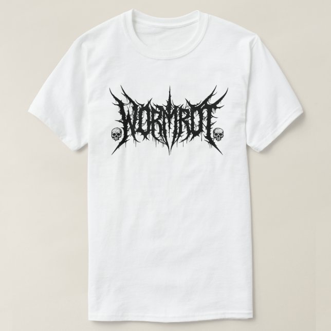 T-shirt Wormrot Grindcore Dans Grind Nous Pourrissons  (Design devant)