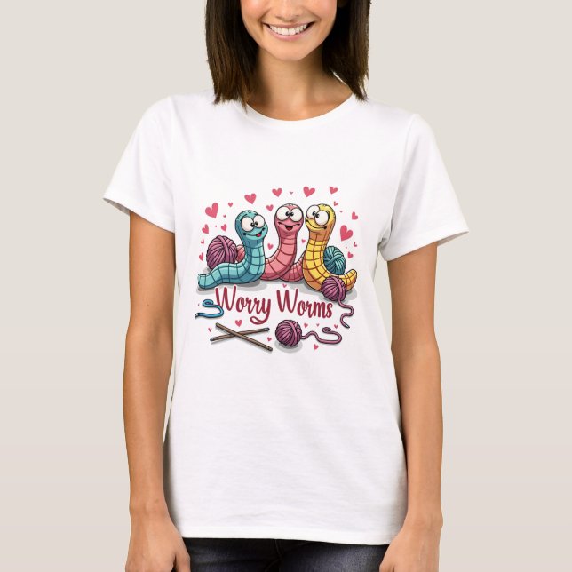T-shirt Worms de souci (Devant)
