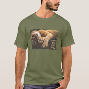 T-shirt Worth Living (sombre)