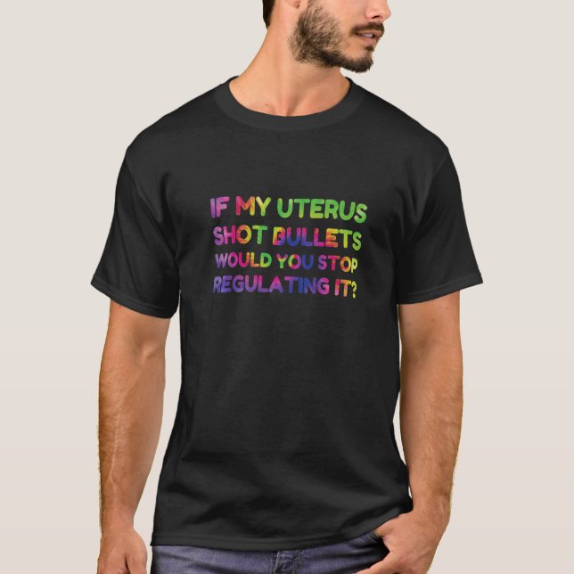 T-shirt Would you Stop Regulatin (Devant)