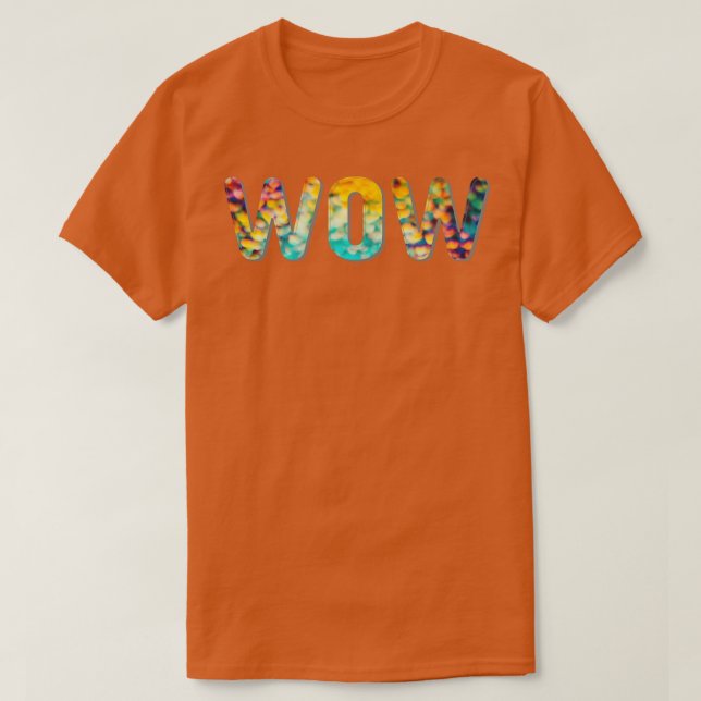 T-SHIRT WOW (Design devant)