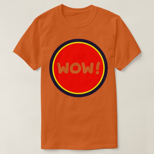 T-SHIRT WOW (Design devant)