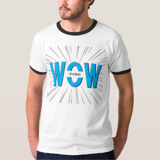 T-SHIRT WOW　びっくりした