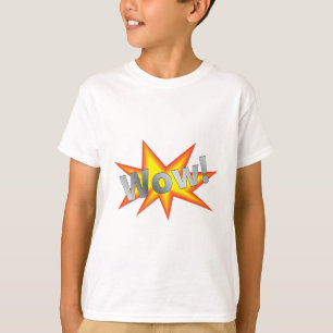 T-shirt Wow-20110531 WOW EXPRESSIONS CARTOON LIVRE COMIQUE
