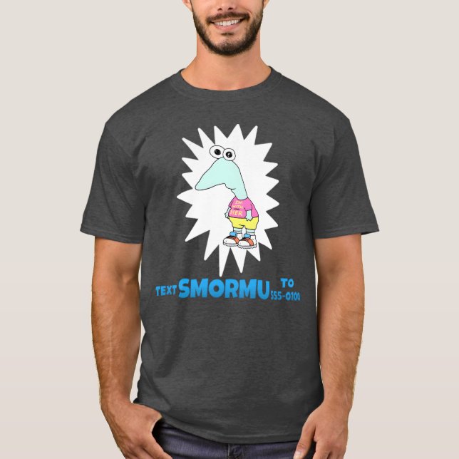 T-shirt Wow c'est tellement mignon (Devant)