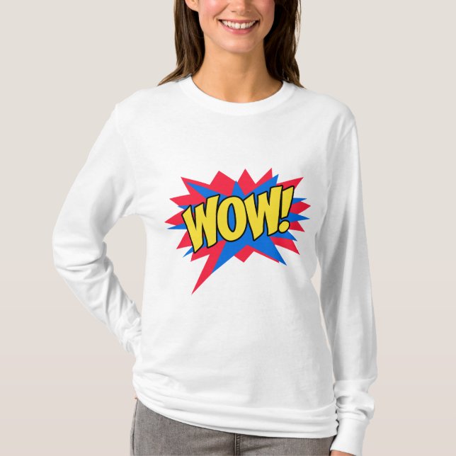 T-shirt WOW excitant (Devant)