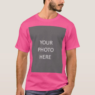 T-shirt Wow Rose Ajouter votre photo