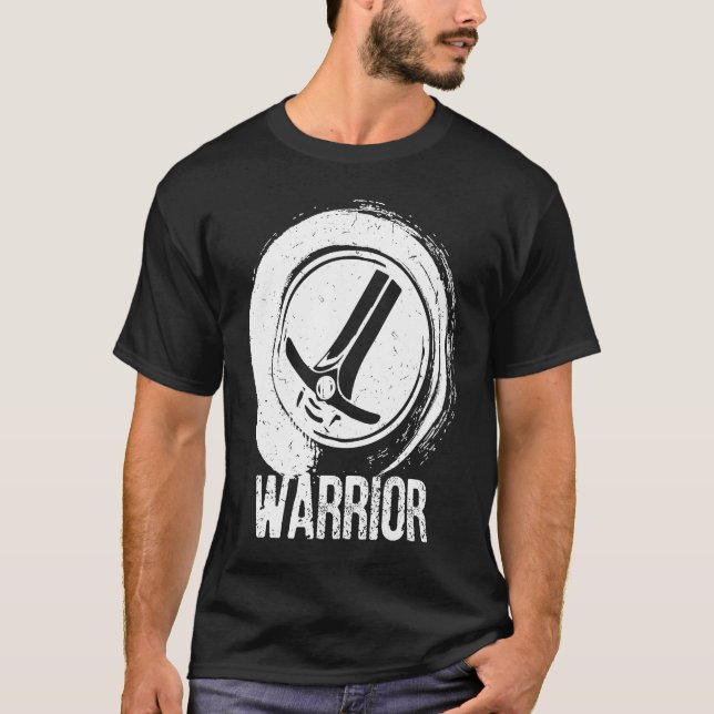 T-shirt Wow Warrior Gamer (Devant)